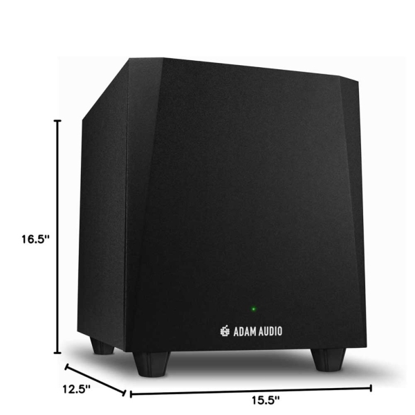 Adam Audio T10S Nearfield Powered Studio 1x10 inch Active Subwoofer Each