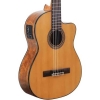 Valencia VC574CE Nat 4/4 size 560 series Classical Guitar Cutway Electronics with Truss Rod