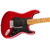 Fender American Ultra II Stratocaster Maple Fingerboard HSS Noiseless Pickups with Deluxe Molded Hardshell Case Sinister Red 0119152799