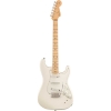 Fender EOB Ed O'Brien Sustainer Stratocaster Maple Fingerboard HSS pickups with Deluxe Gig Bag Olympic White 0140192305