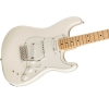 Fender EOB Ed O'Brien Sustainer Stratocaster Maple Fingerboard HSS pickups with Deluxe Gig Bag Olympic White 0140192305