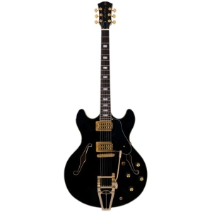 Sire Larry Carlton H7T BK Signature series Classic Double Cut Hollow Body Electric Guitar with Gig Bag