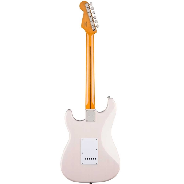 Fender Squier Classic Vibe 50s Stratocaster Maple Fingerboard SSS Electric Guitar with Gig Bag White Blonde 0374005501