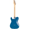 Fender Japanese Hybrid II Telecaster Maple Fingerboard SS Electric Guitar with Gig Bag Forest Blue 5660102318