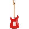 Fender Japanese Hybrid II Stratocaster Maple Fingerboard SSS Electric Guitar with Gig Bag Modena Red 5661102316