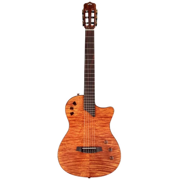 Cordoba Stage Natural Amber Fusion Series Cutaway Fishman Stage Electro Acoustic Classical Guitar 06012