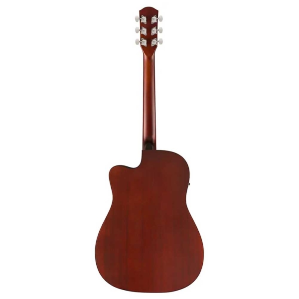 Fender FA-25CE Natural Cutaway Dreadnought Electro Acoustic Guitar Walnut Fingerboard with Gig bag 0971913021