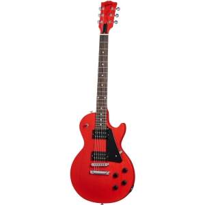 Gibson Les Paul Modern Lite Electric Guitar with Padded Gig bag Cardinal Red Satin LPTRM00C7CH1