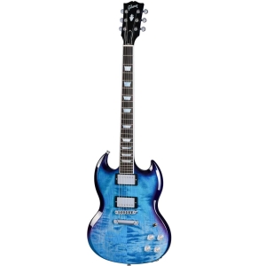 Gibson SG Modern Blueberry Fade Electric Guitar with Hardcase SGM01U8CH1