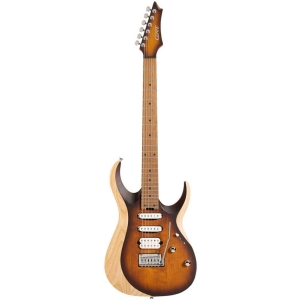 Cort KX700 Triality OPVB Open Pore Vintage Burst Roasted Maple Fingerboard KX Series Electric Guitar 6 Strings with Gig Bag