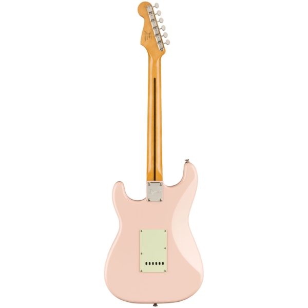 Fender Squier Classic Vibe 60s Stratocaster Indian Laurel SSS Shell Pink With Mint Pickguard 0374011556 Electric Guitar