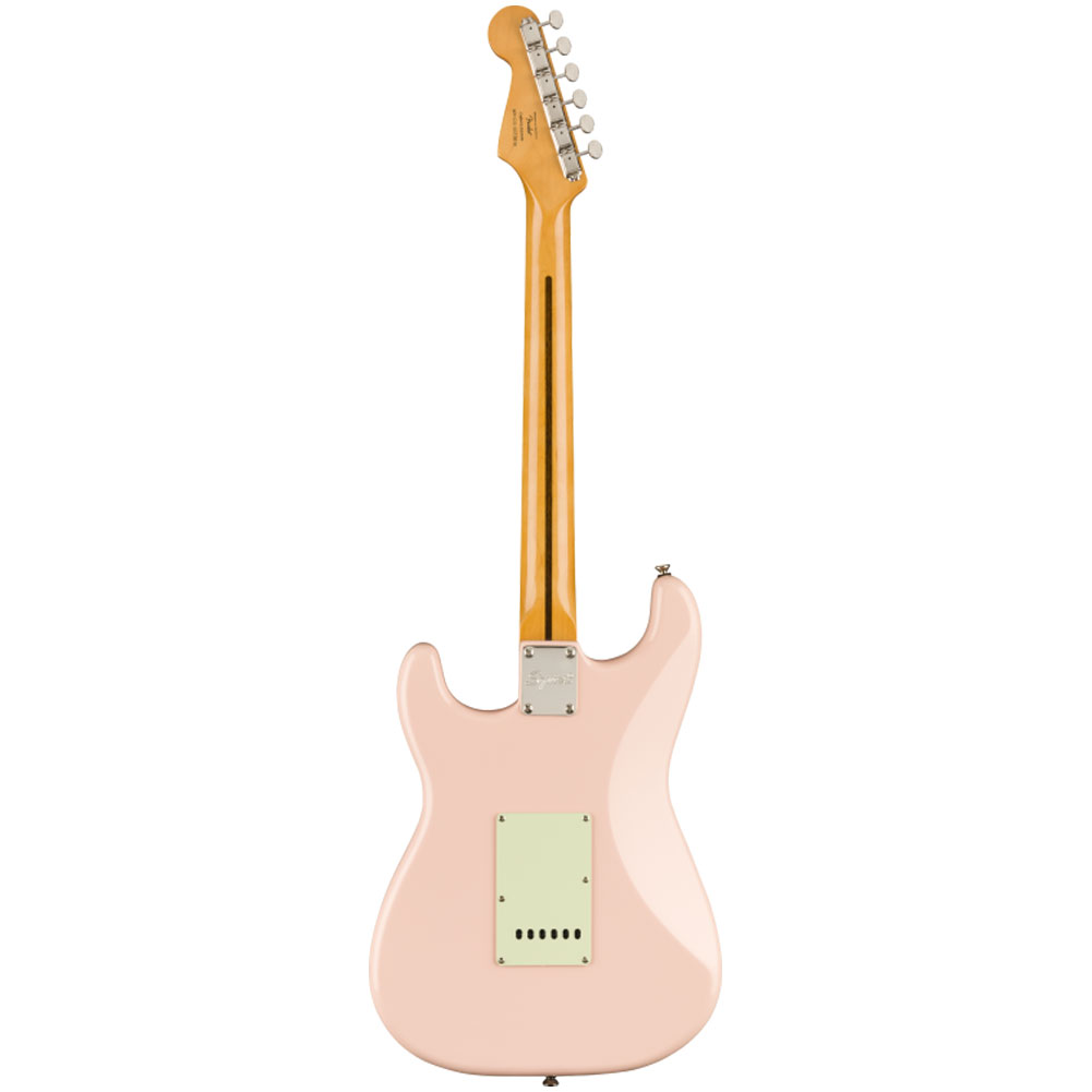 Fender Squier Classic Vibe 60s Stratocaster Indian Laurel SSS Shell Pink  With Mint Pickguard 0374011556 Electric Guitar