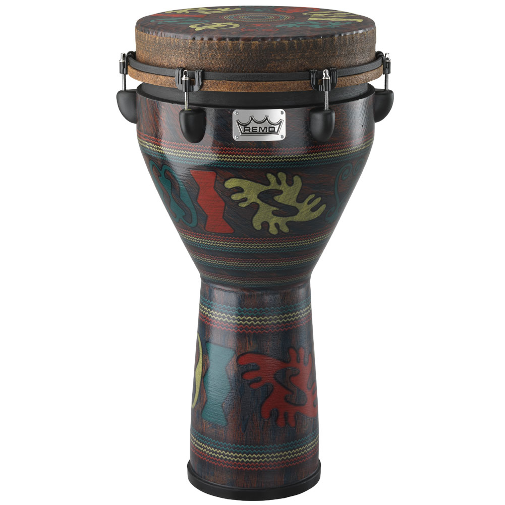 Remo Adinkra 12″ Djembe DJ-0012-24 Designer Series Key-Tuned