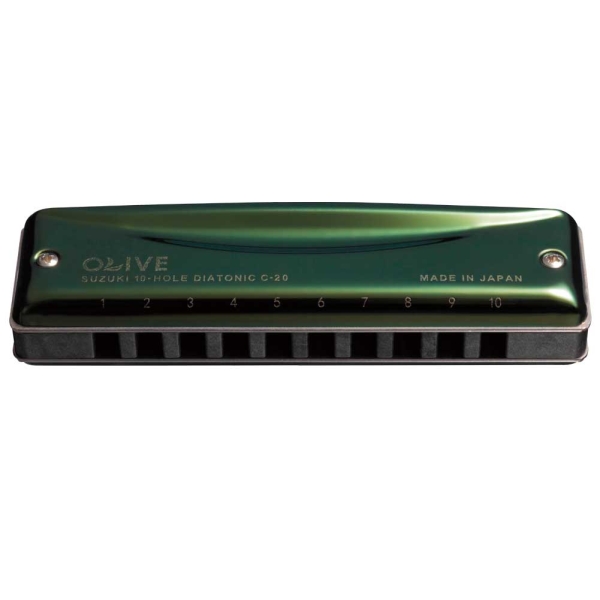 Suzuki C-20E 10 Hole Diatonic Harmonica Key E series