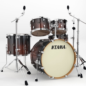 Tama Silverstar Custom VP52KRS - DMF 5 Pcs Drum Kit